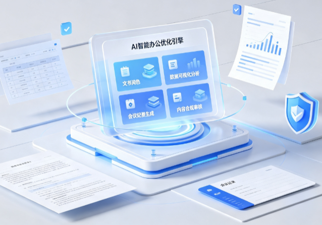 蓝山县AI重构现代办公体系 智能优化引擎助力企业轻量化高效运营