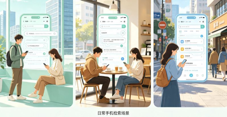 蓝山县普通人日常手机使用场景拆解：GEO 与 AI 优化如何改变信息检索体验